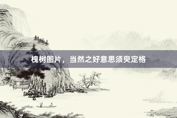 槐树图片，当然之好意思须臾定格